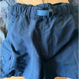 NWT Patagonia Women's Outdoor Everday Shorts Tidepool Blue Size XL